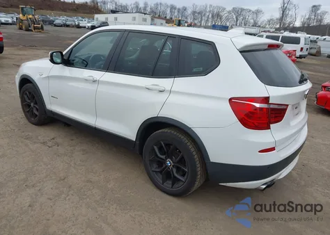 2013 BMW X3 xDrive35I из США, поврежденный, VIN 5UXWX7C58DL978271